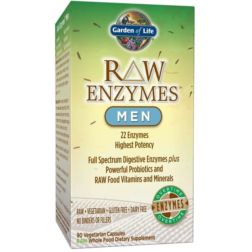 Garden of Life  RAW Enzymes Men - 90 vcaps